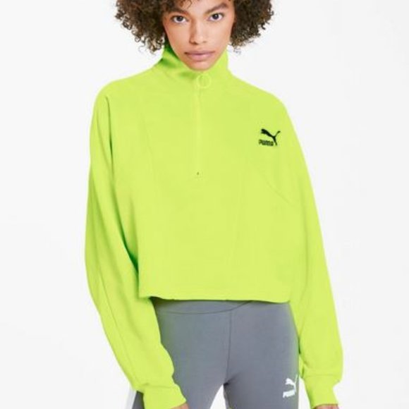 puma half zip jacket